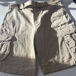 Perry Ellis Beige Cargo Shorts
